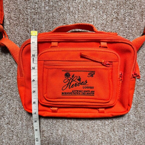 Raf Simons Orange Eastpack Edition Loop Waistbag Pouch Excellent Condition - Picture 6 of 7
